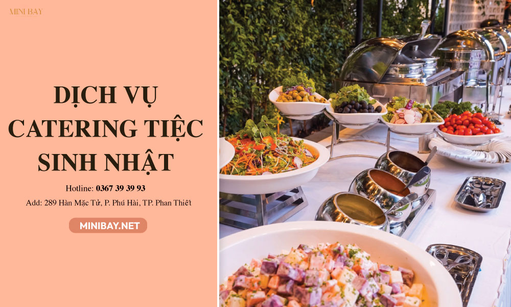 Dịch vụ catering tiệc sinh nhật